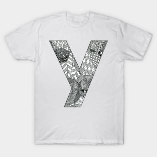 Zentangle Y T-Shirt